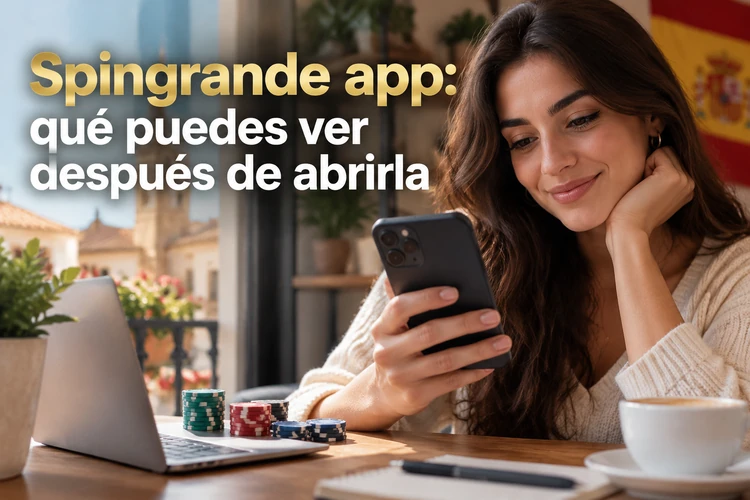 Spingrande app: qué puedes ver después de abrirla