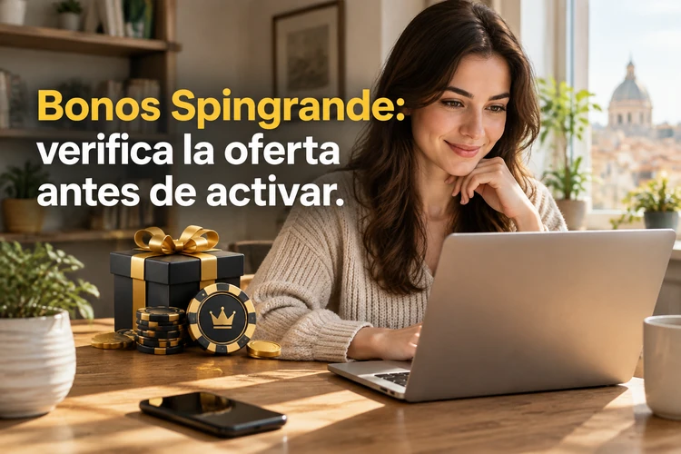 Bonos Spingrande: verifica la oferta antes de activar