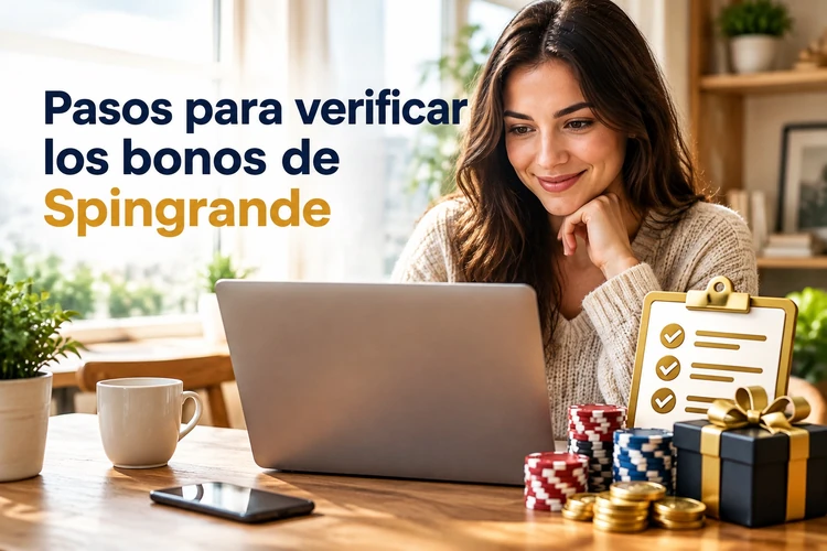 Pasos para verificar los bonos de Spingrande