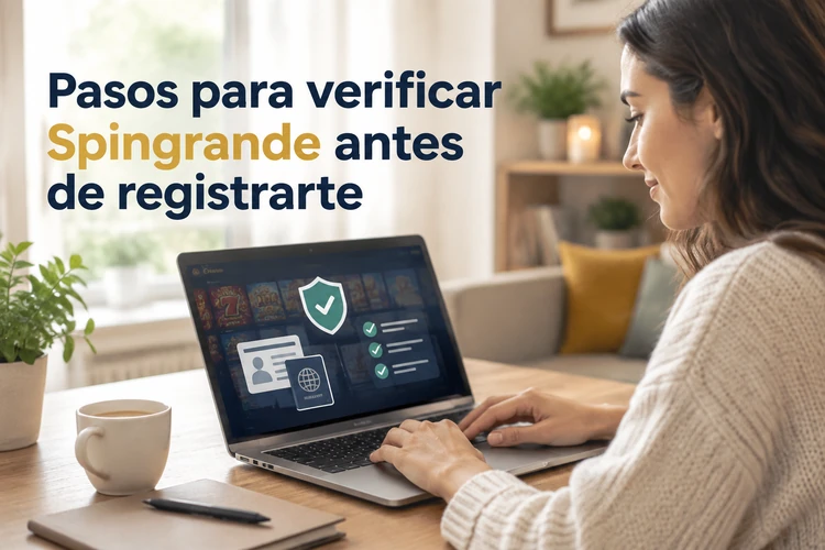 Pasos para verificar Spingrande antes de registrarte