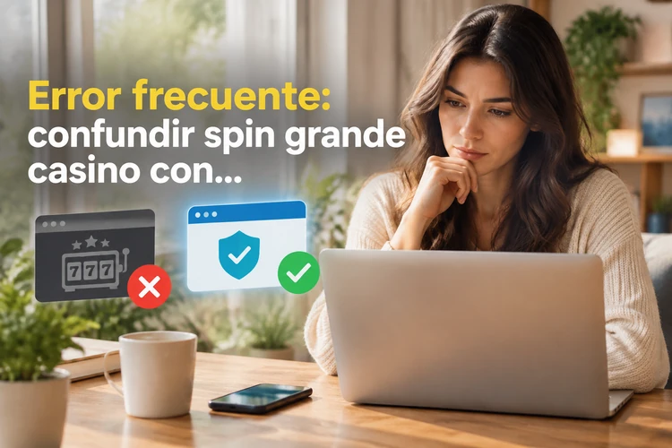 Error frecuente: confundir spin grande casino con operadores no verificables